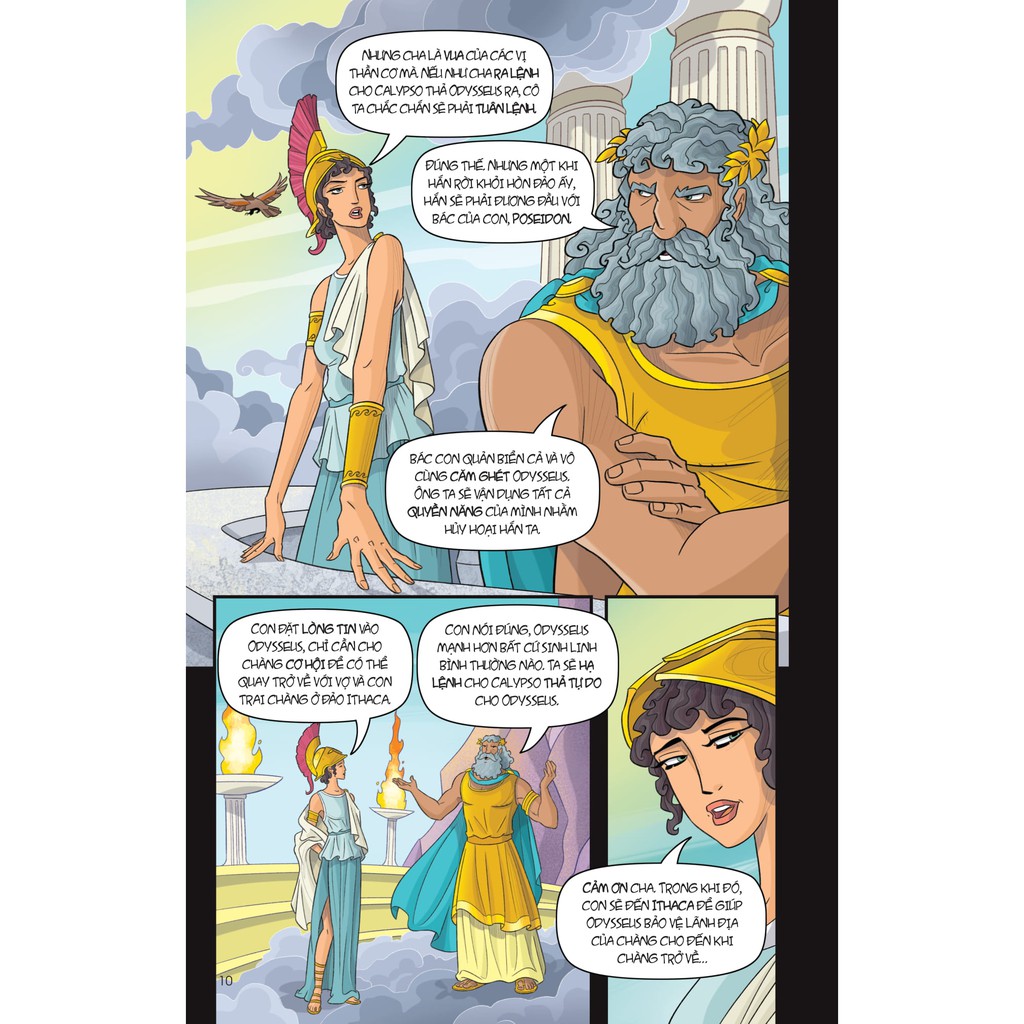 Sách - Graphic Legends - The Odyssey - Sử thi Odyssey