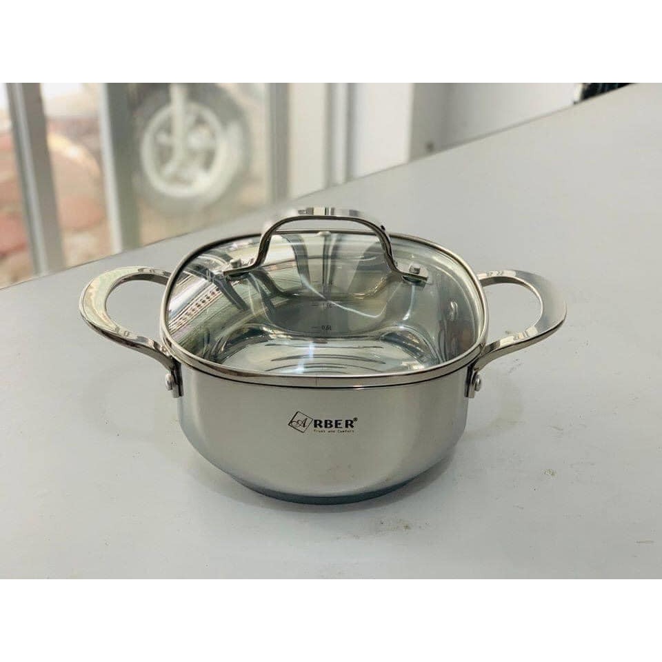 BỘ NỒI TỪ CHẢO 5 CHIẾC ARBER NATURAL QUARTZ