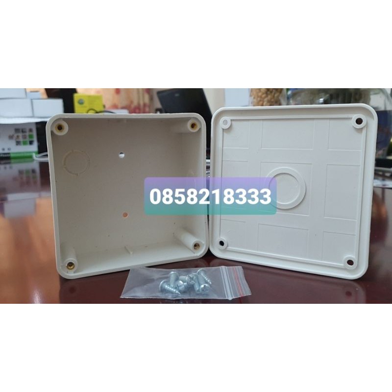 Hộp kĩ thuật điện lắp camera Ren Đồng, hộp lắp camera chống nước  11*11*5 cm - loại sịn cho eviz, dahua,yoosee, imou | BigBuy360 - bigbuy360.vn