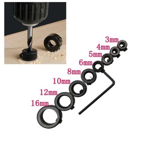 Bộ 8 vòng chặn mũi khoan, Giới hạn mũi khoan từ 3-16mm