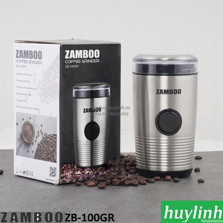 [Mã ELHAMS5 giảm 6% đơn 300K] Máy pha cà phê Zamboo ZB-90 PRO - Tặng 250 gram cf [Model 2020]