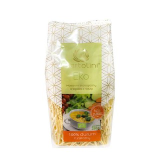 Mì sợi hữu cơ 2 trứng Bartolini 250g