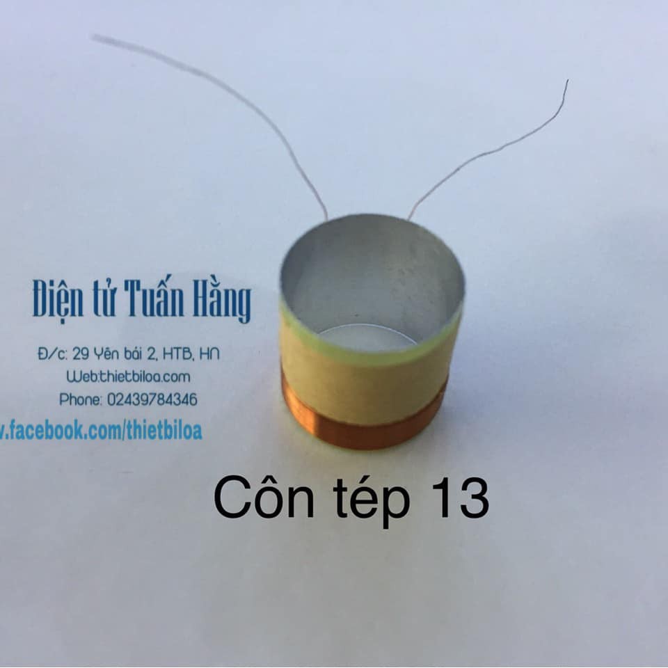 Côn loa tép 13 2 lớp .(10 cái)