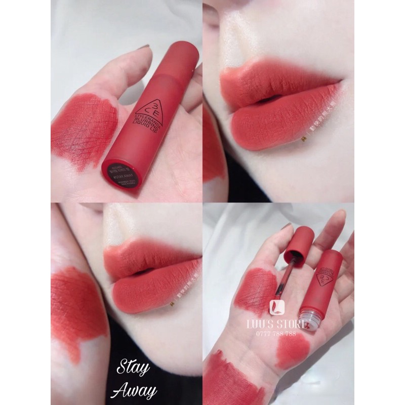 Son 3CEEE Blurring #Stay Away - Đỏ Gạch