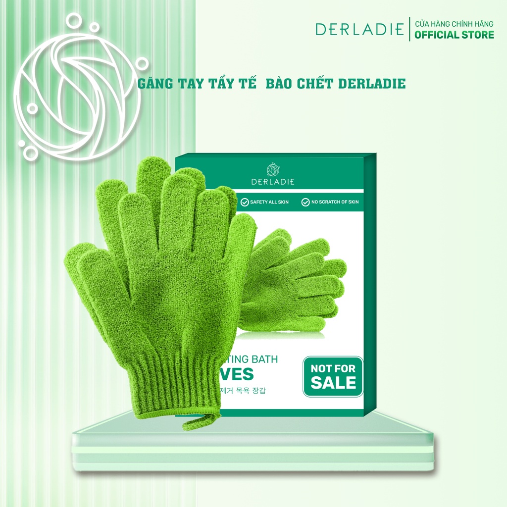 Găng Tay Tắm Tẩy Tế Bào Chết Derladie  - Miss Xinh