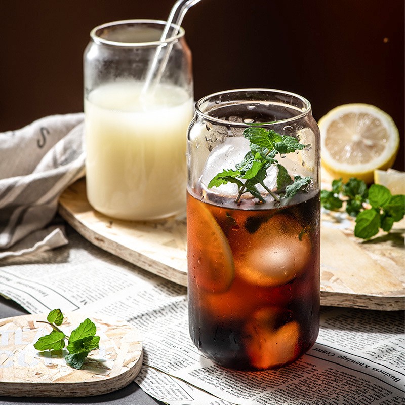 Cốc Thủy Tinh Hình Lon Bia Độc Đáo