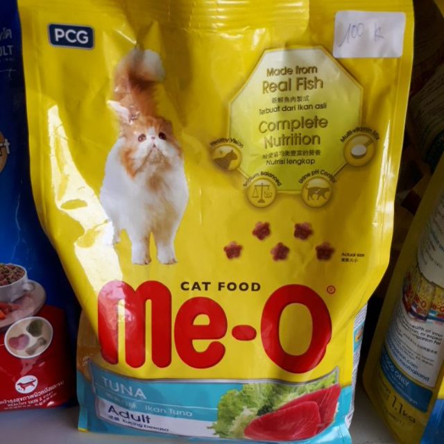 Thức ăn cho Mèo Con và Mèo Trưởng Thành Me-O 4 vị - Gói 1,2kg