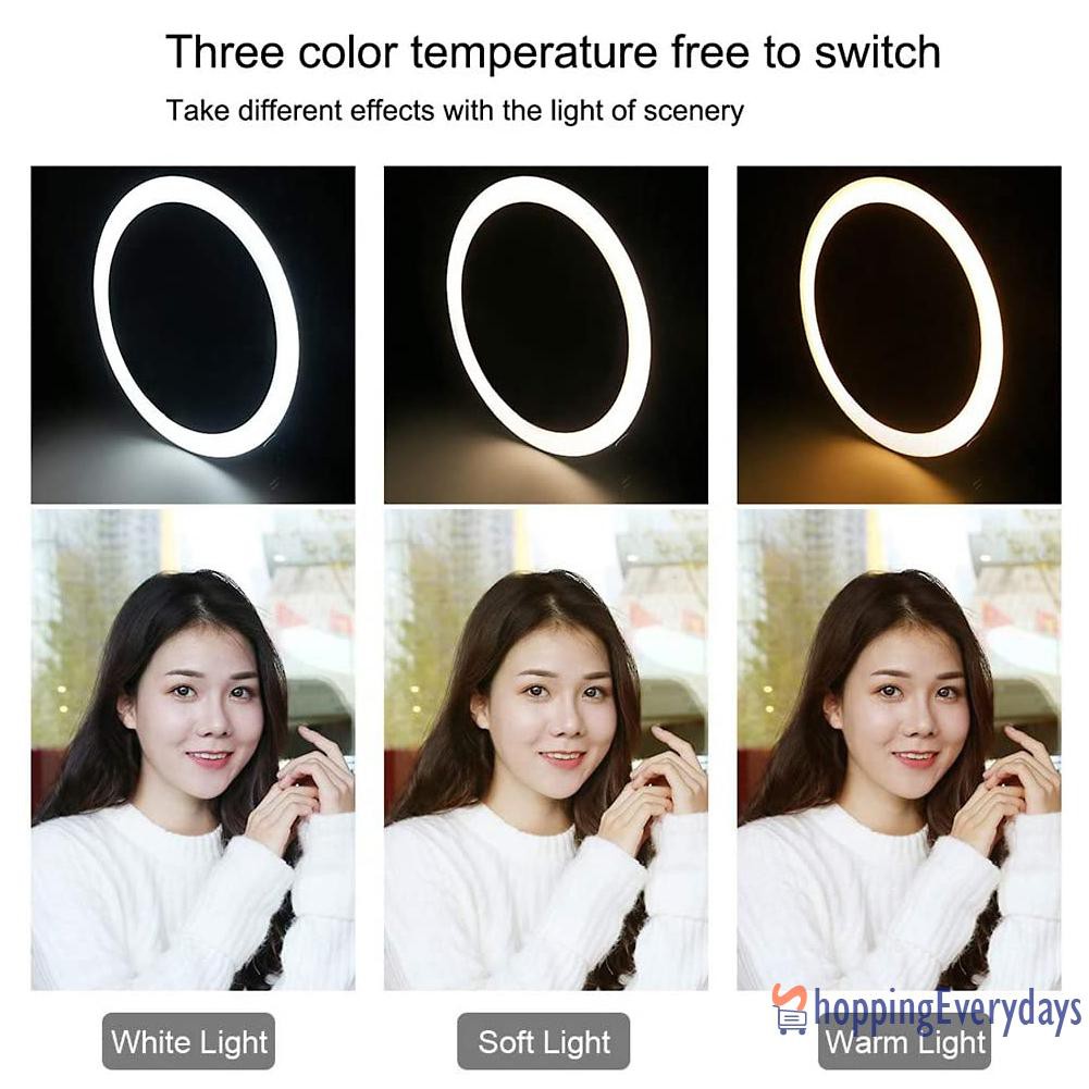 Sv Đèn Led Tròn Hỗ Trợ Chụp Ảnh Selfie