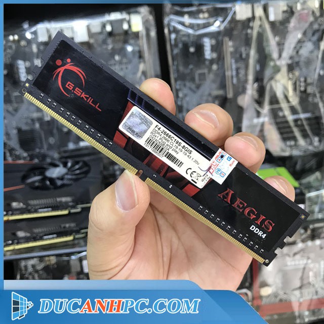 Ram DDR4 8Gb GSkill AEGIS Bus 2666 - Bảo hành hãng 3,4/2022