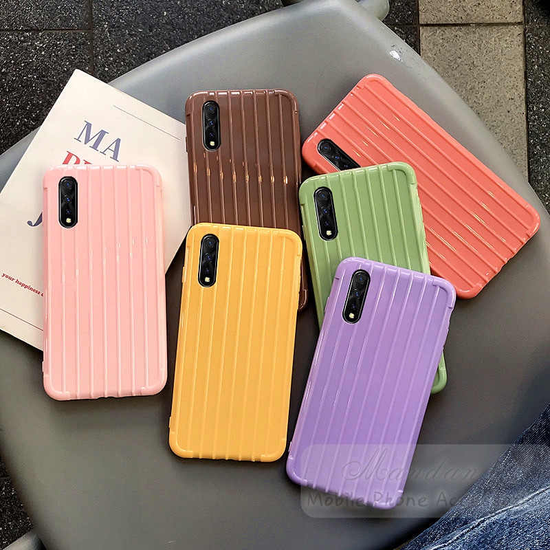 Ốp điện thoại mềm chống sốc màu pastel cho Samsung J2 J7 Prime J5 J7 Pro J7 2016 J8 J6 J4 Plus
