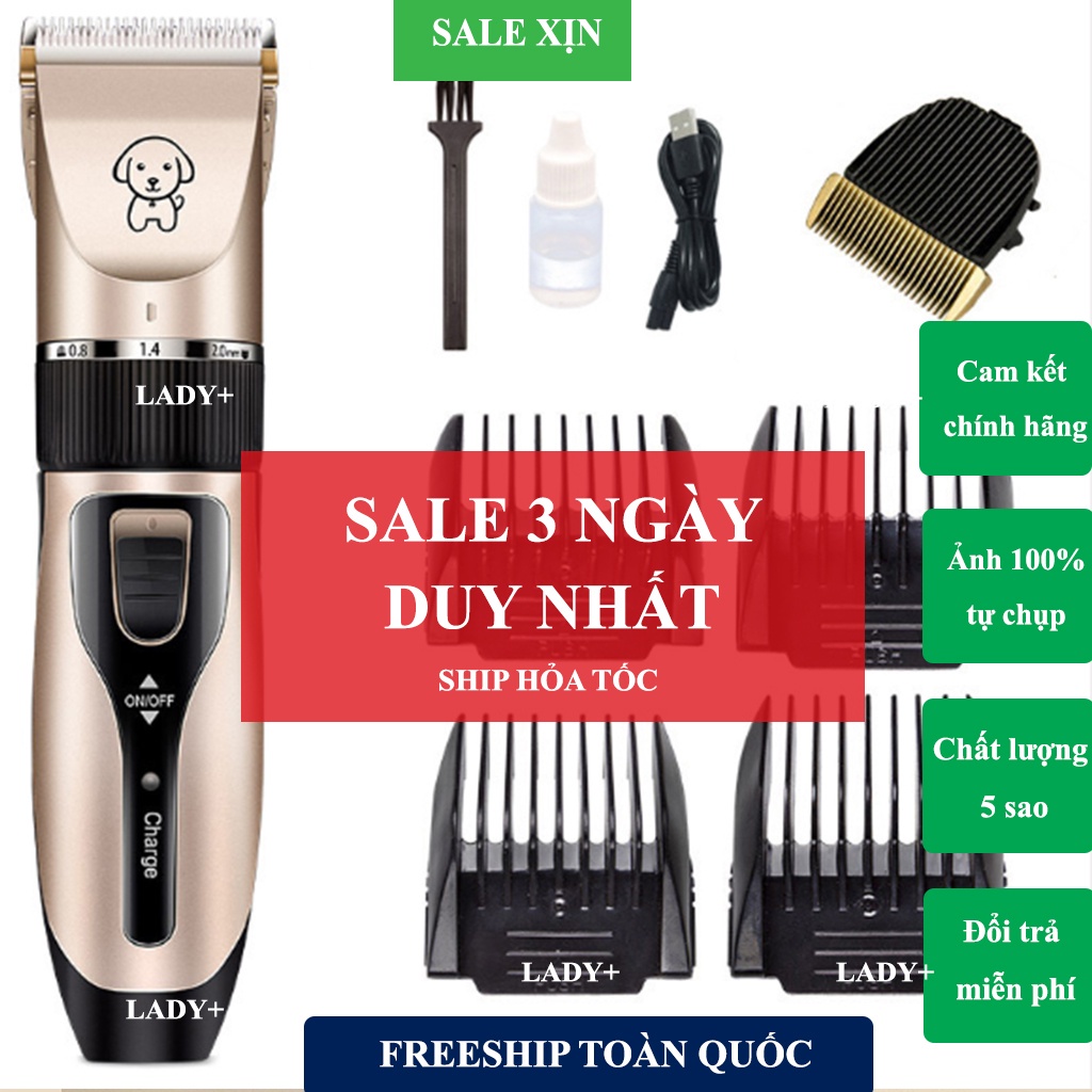 Ship hỏa tốc - Tông đơ cắt tỉa lông cho chó mèo