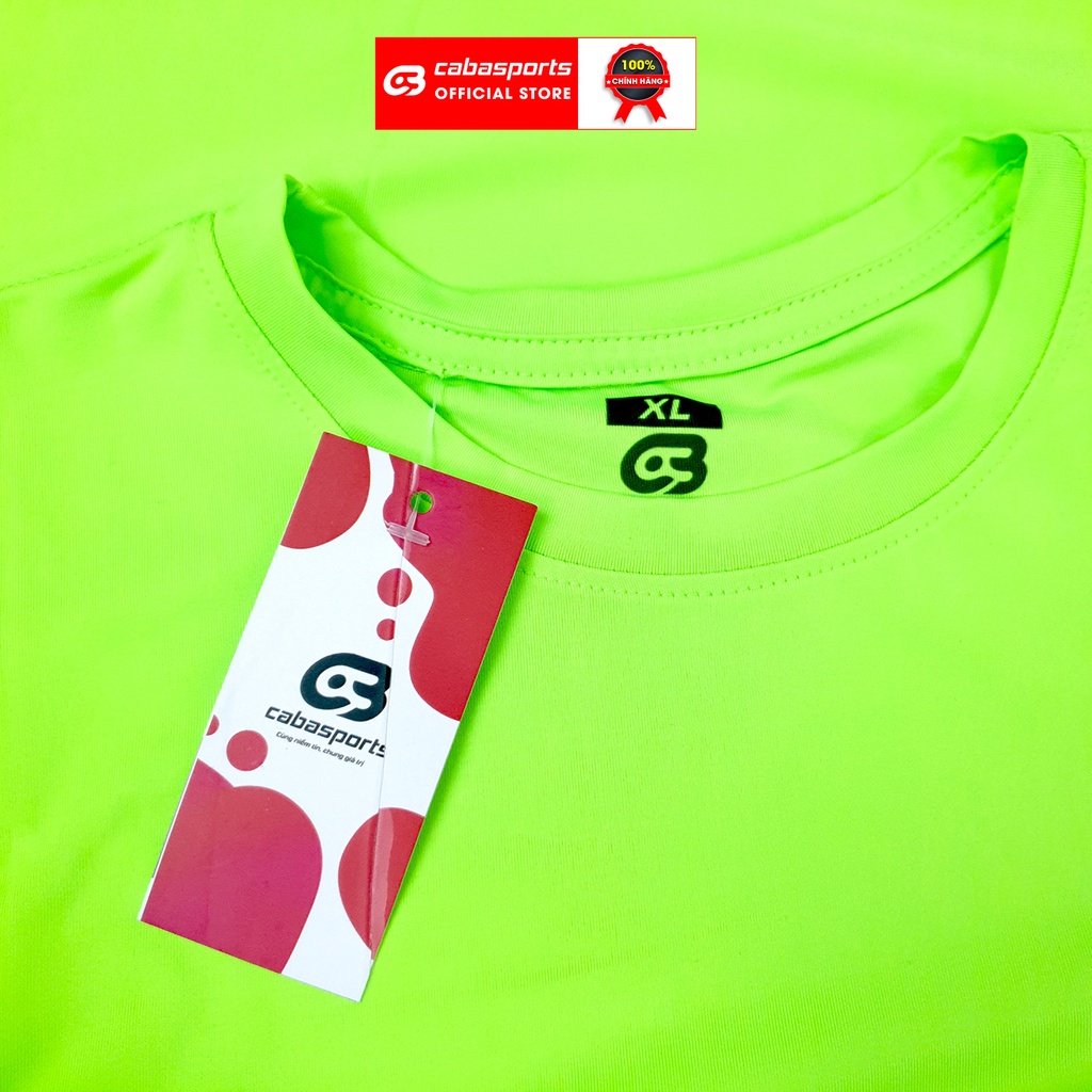 Áo cầu lông CabaSports nữ thun lạnh trơn, họa tiết, in logo chất lượng giá rẻ