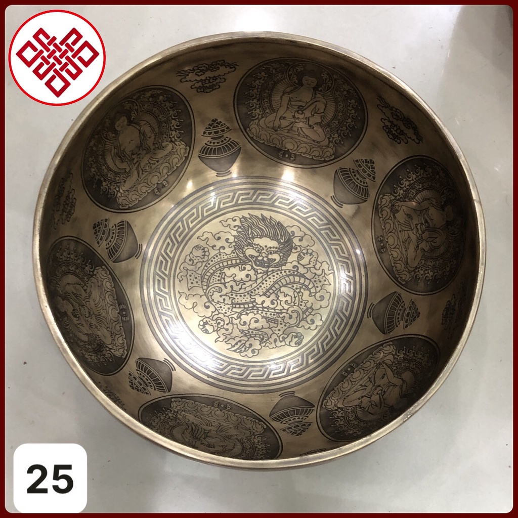 Chuông Xoay Tây Tạng [Kim Cương Hỷ Lạc]  Thủ Công Nepal