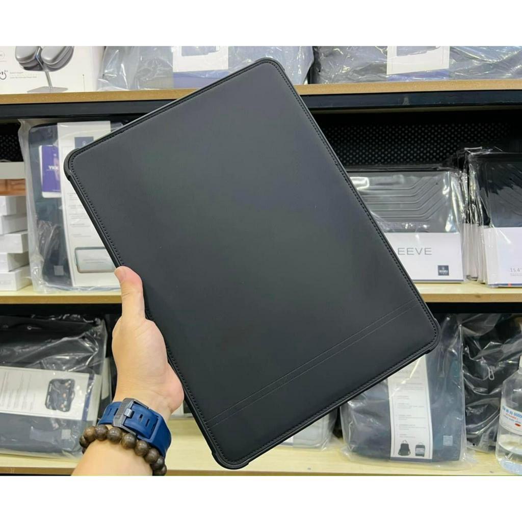 Túi chống sốc cho Macbook Air , Pro M1 . M2 , Laptop , Surfacebook , UltraBook , Kèm giá đỡ. WIWU Defender Stand