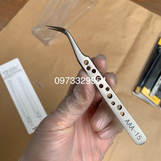 Nhíp gắp classic, nhíp tách nối mi lỗ cao cấp TWEEZERS