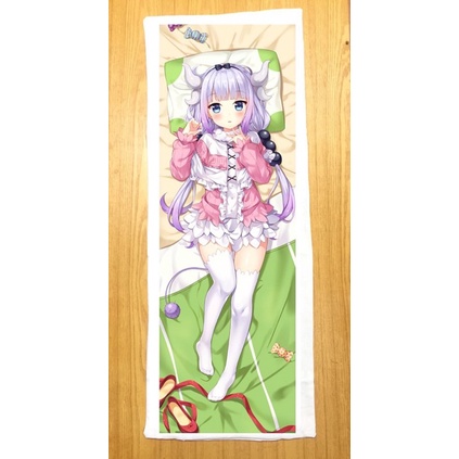 Gối ngủ anime Maid Dragon dài 40cm x 1m /Gối ôm dài Dragon Made