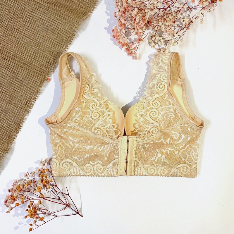 Áo lót nữ su đúc mút vừa nâng ngực bo viền chống trượt(34)