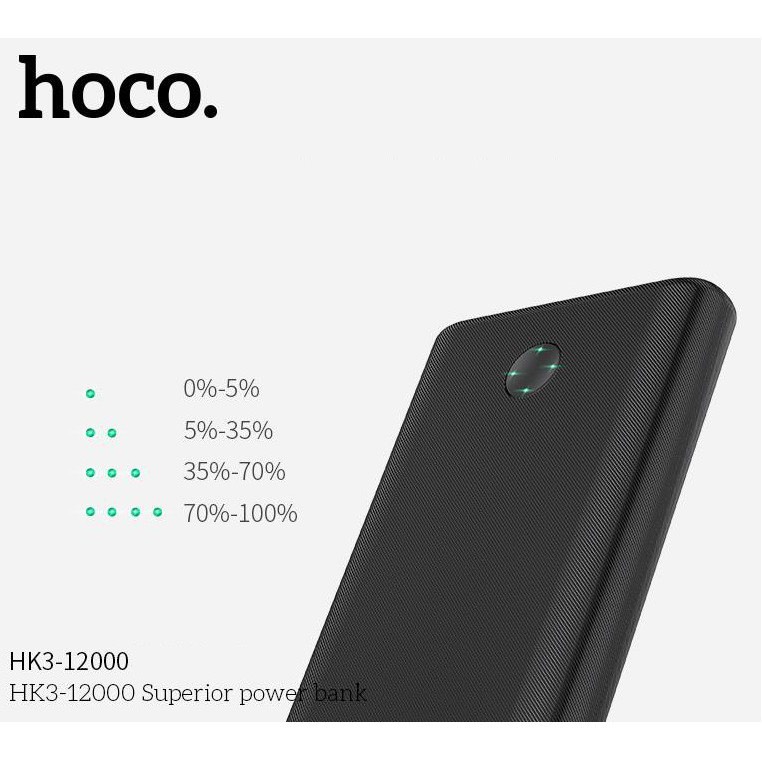 Pin dự phòng Hoco 12000mah HK3