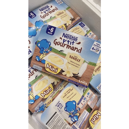 [date 12/2023]Váng sữa cho bé Nestlé lốc 6 cho bé ăn dặm từ 6m+