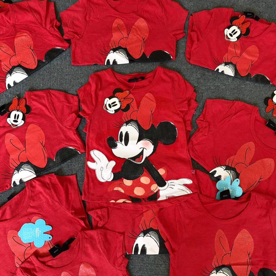 Aó disney đỏ minnie ❤️ FREESHIP ❤️ Aó disney đỏ minnie cho bé