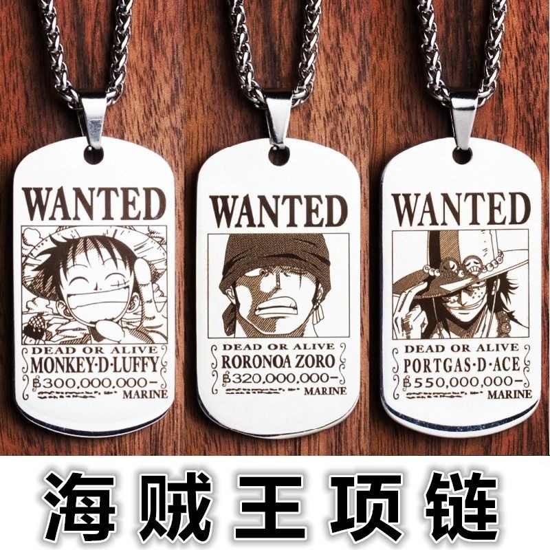 Mặt Dây Chuyền Hình Nhân Vật Luffy Trong Phim One Piece