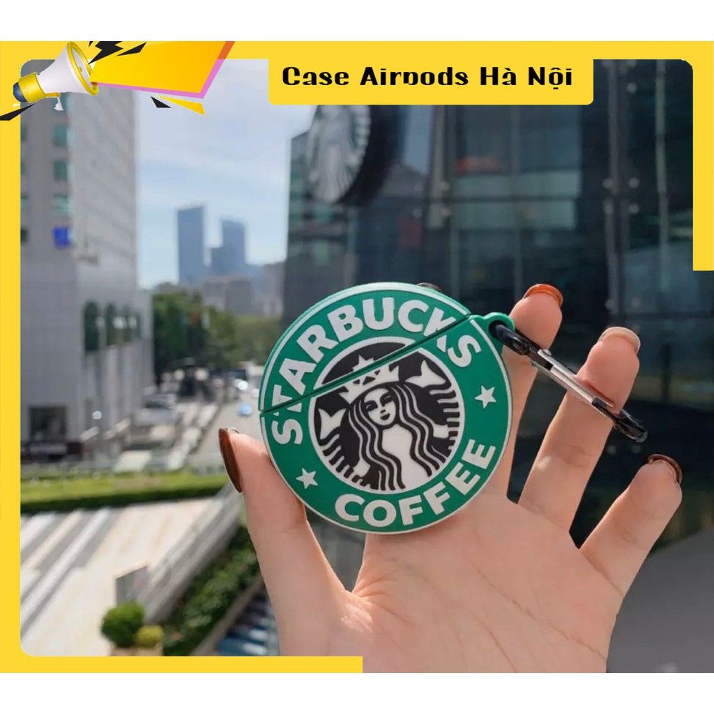 Case Airpods - Ốp Airpods 1/2/3 ( Pro ) - Starbucks
