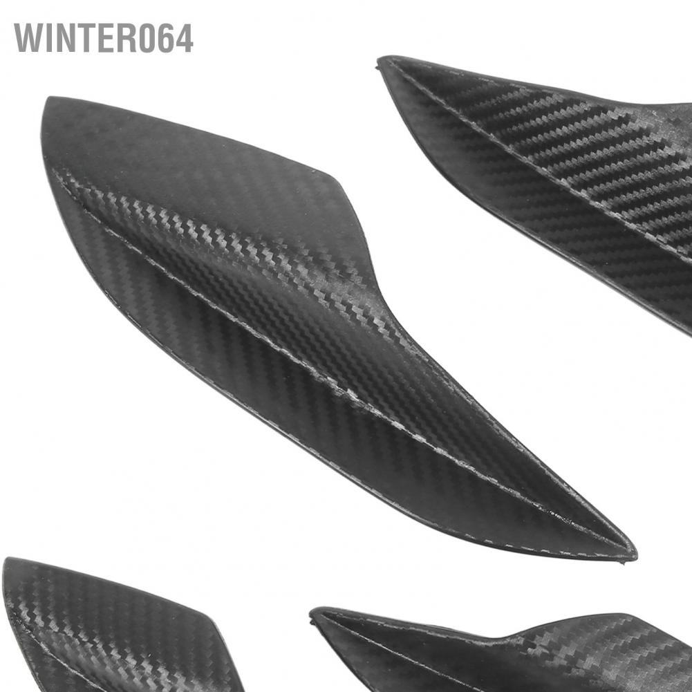 Bộ phận cản phía trước Xe hơi bên chia gió Canards Lip Spoiler Thay thế cho Mitsubishi Winter064