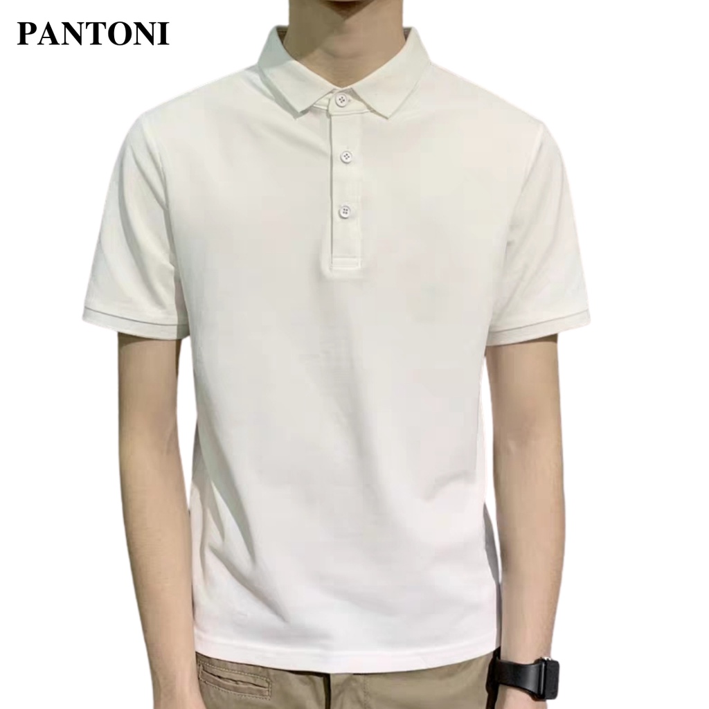 Áo polo nam cổ bẻ pantoni, Áo thun nam ngắn tay chất cotton dày dặn thoáng mát (ACB)