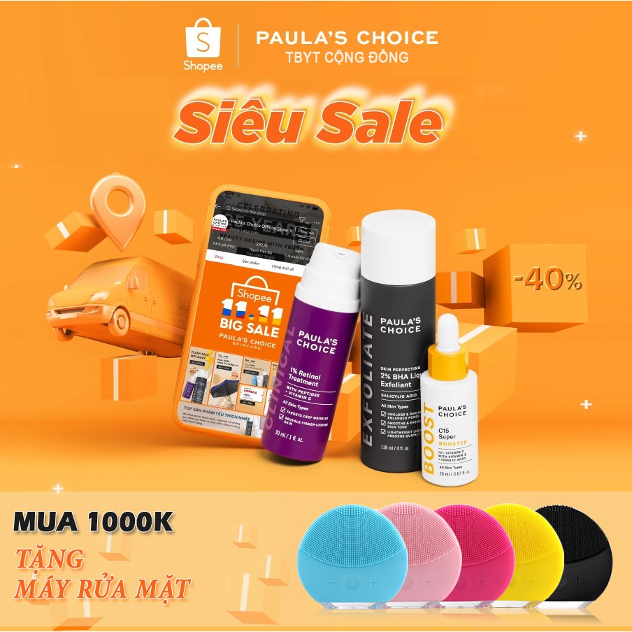 [HÀNG CÔNG TY] Sữa rửa mặt ngăn ngừa mụn , se khít lỗ chân lông Paula's Choice Clear Pore Normalizing Cleanser 177ml | BigBuy360 - bigbuy360.vn