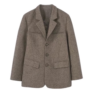 [Order] Áo khoac blazer chất dạ chuẩn form đứng dáng (có ảnh thật)