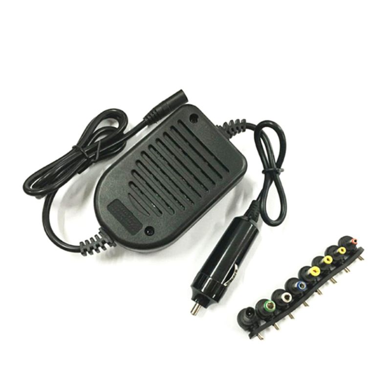 SPMH DC 80W Car Auto Universal Charger Power Supply Adapter Set For Laptop Notebook