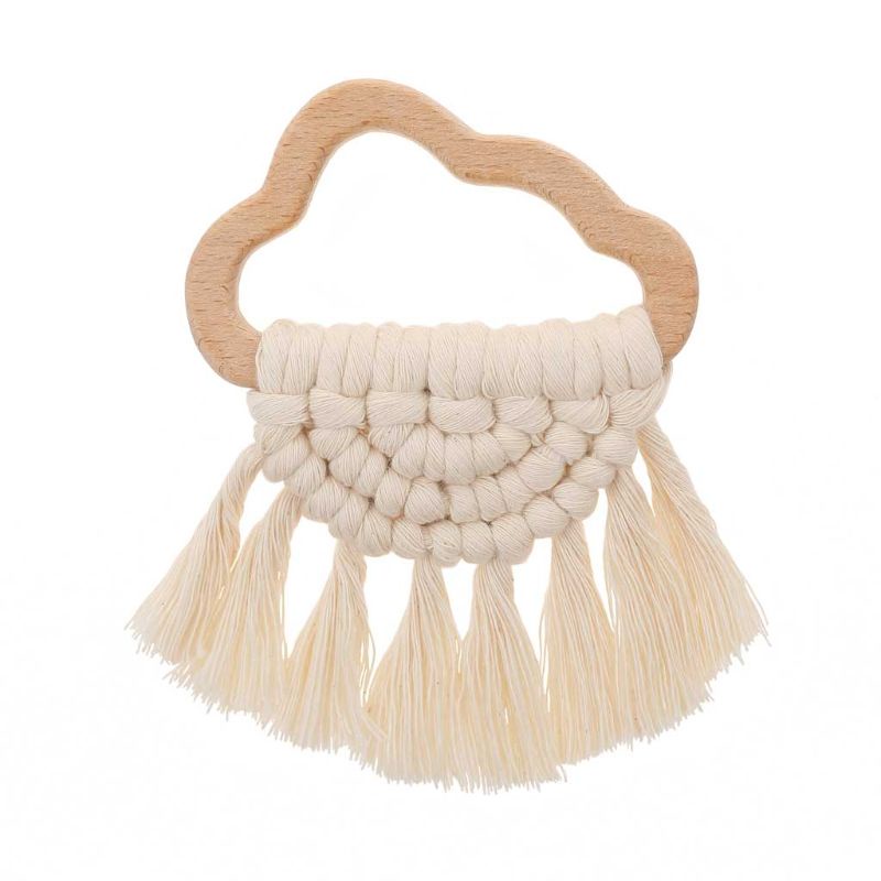 Đồ Chơi Vòng Tay Mọc Răng Hình Đám Mây Tự Nhiên Cho Bé