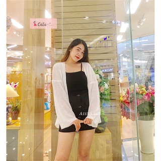 ❤ ÁO KHOÁC LEN. MỎNG TAY DÀI ❤
