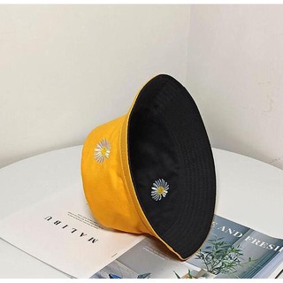 [đội hai mặt] Mũ bucket hoa cúc