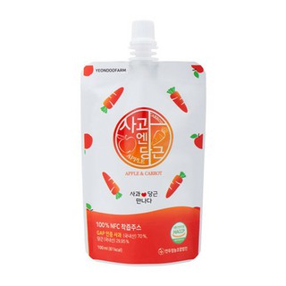 Nước ép táo & cà rốt Hàn Quốc 100ml