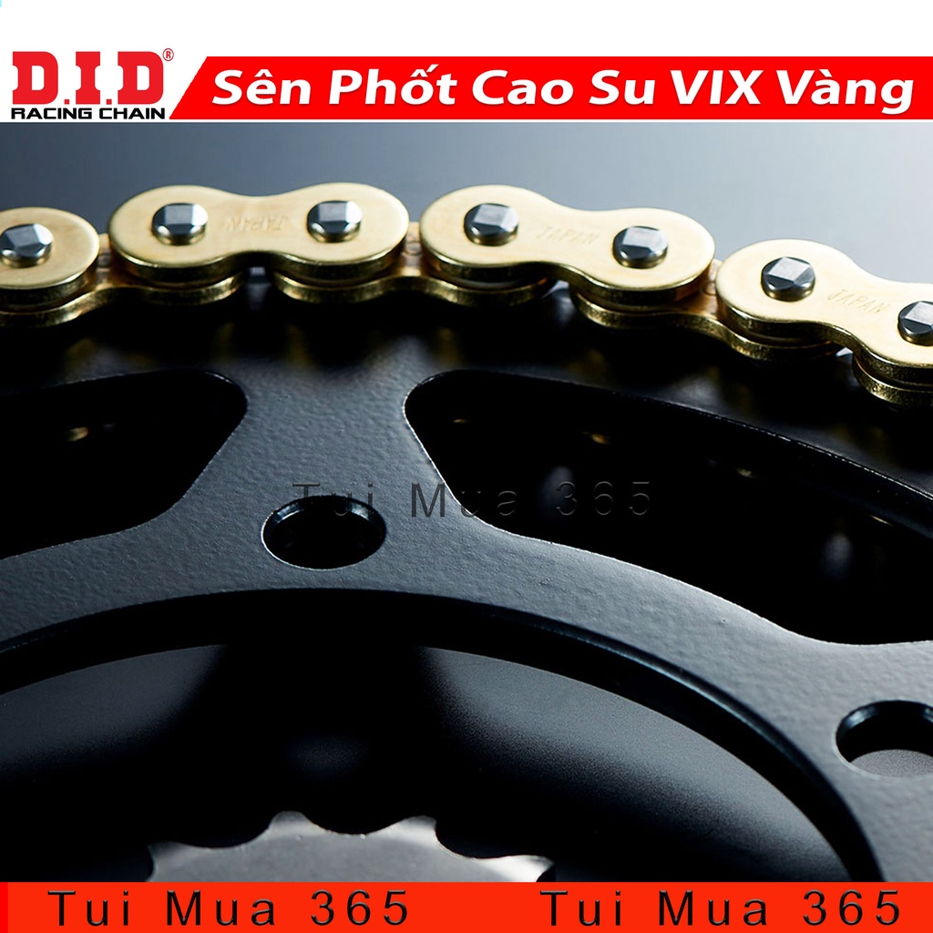 Sên DID phốt cao su vàng VIX - bản cải tiết xịn sò của sên TFX huyền thoại