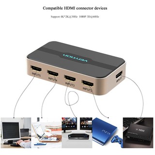 BỘ GỘP HDMI 5 VÀO 1 RA VENTION ACDG0