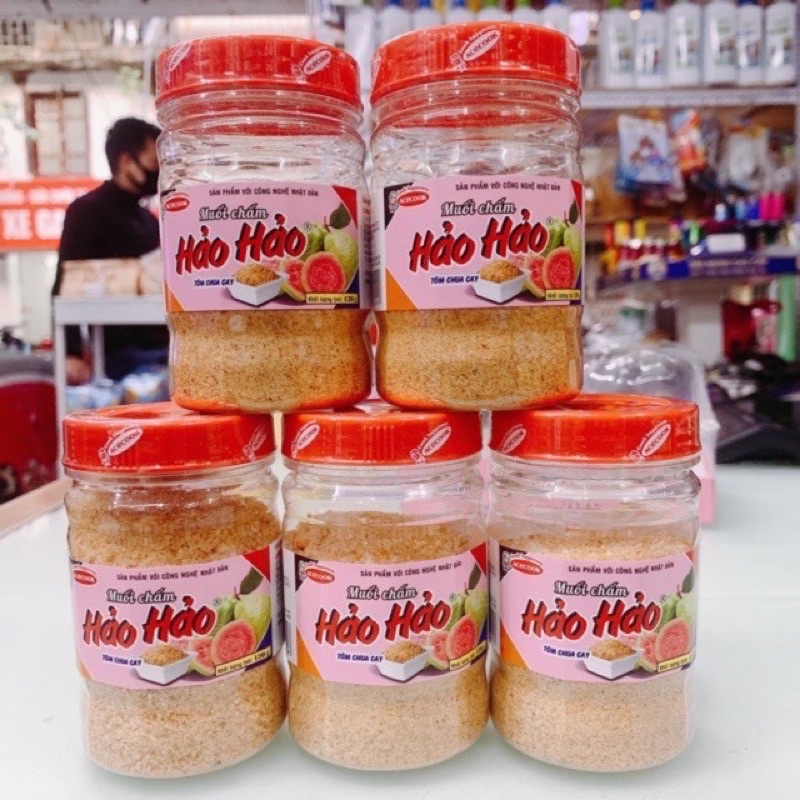 Muối Chấm Hảo Hảo Tôm Chua Cay Hũ 120g
