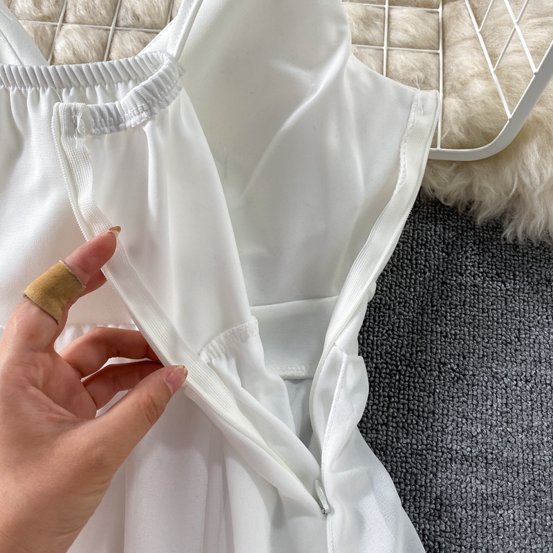 🌸Hàng Order🌸 Váy Đầm 2 Dây Công Chúa Xẻ Tà  Voan Đuôi Cá Tiệc Cưới Thanh Lịch Sexy🌸Hàng Quảng Châu