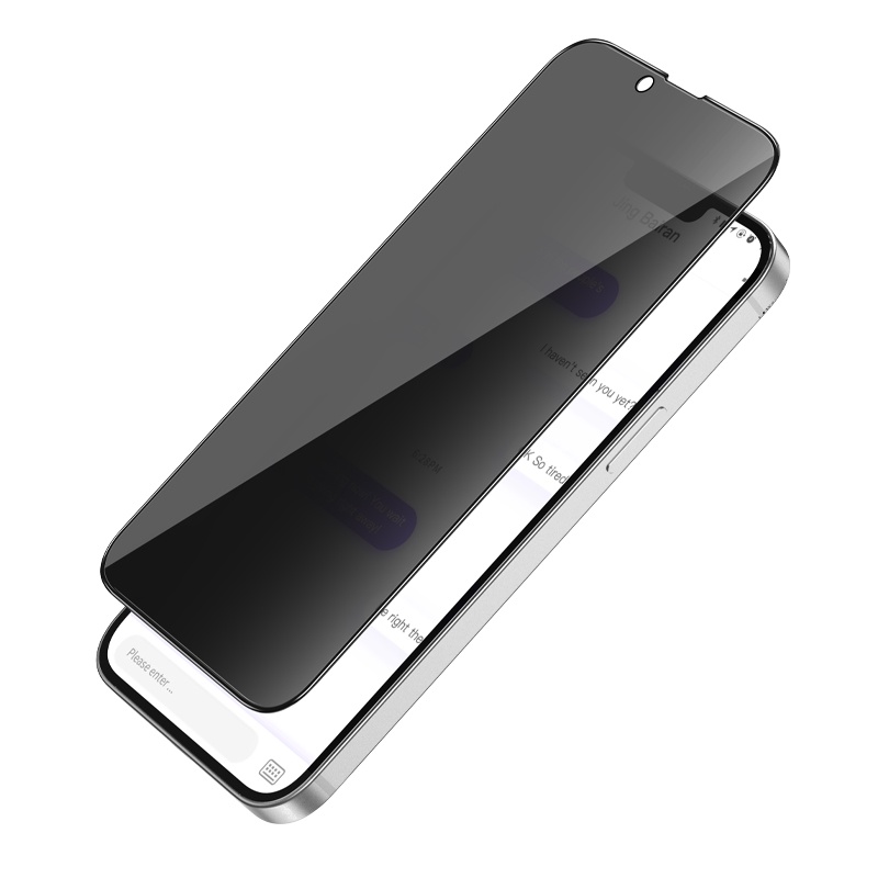 Kính cường lực Borofone BF5 chống nhìn trộm các đời IP - Chính hãng