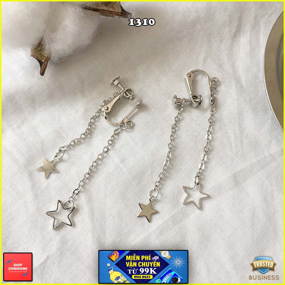 BÔNG TAI NỮ NGÔI SAO DÁNG DÀI THỜI TRANG - CH1310