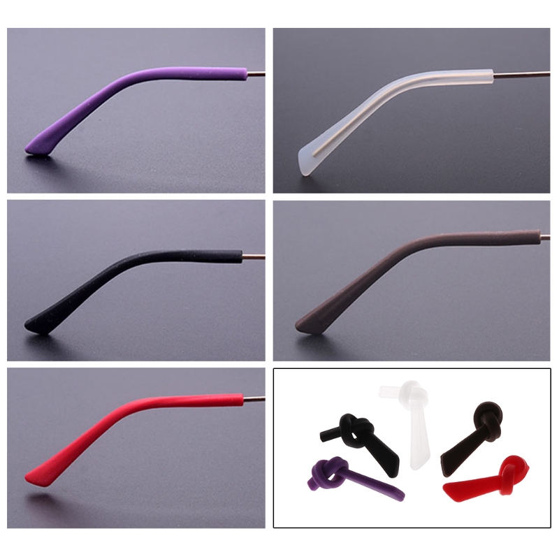 Phụ kiện bọc đuôi càng kính chống trượt bằng silicone