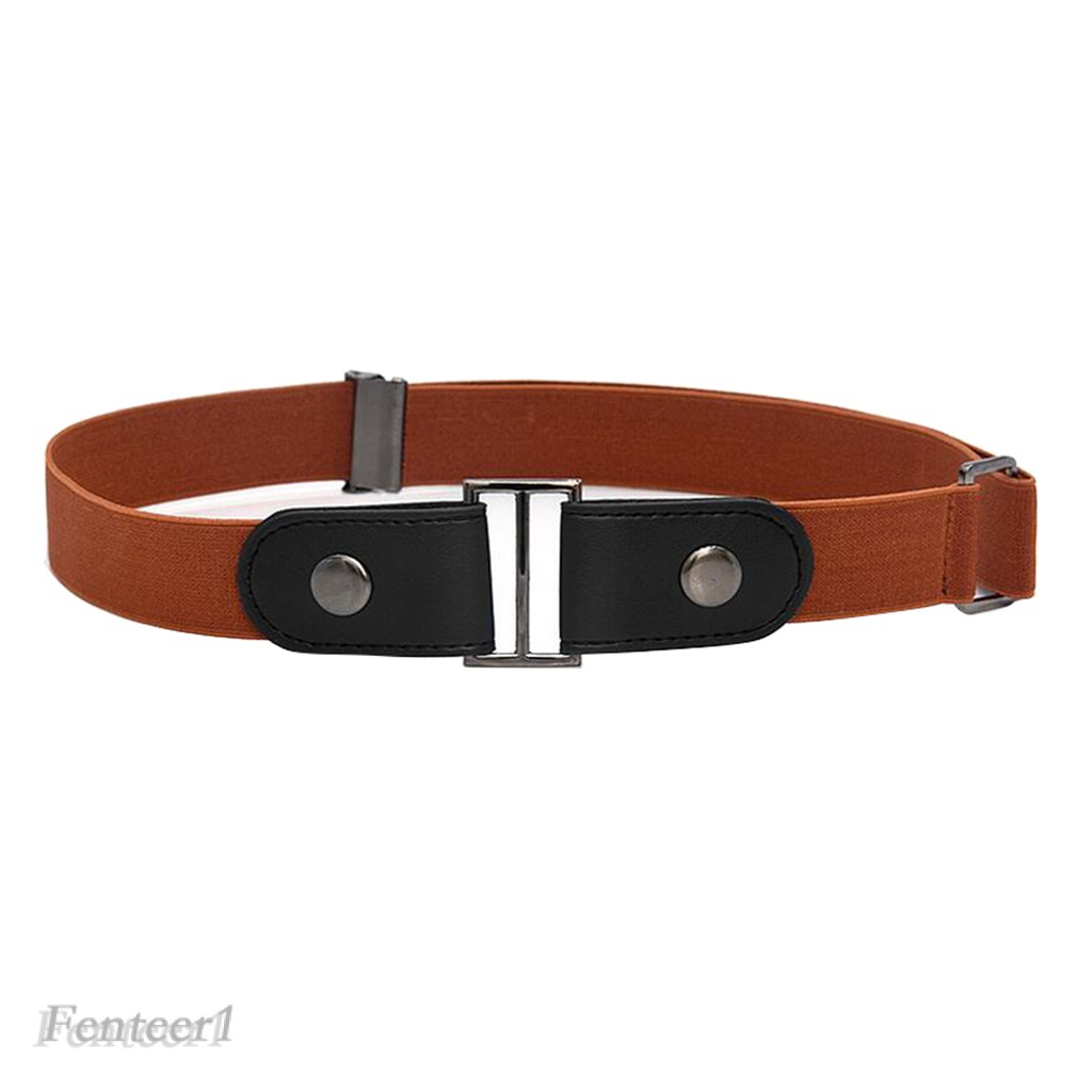 Thắt lưng da co giãn thời trang cho nam và nữ