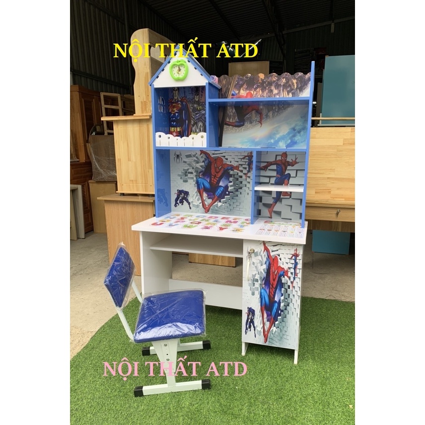 Bàn học sinh nhựa in 3D siêu đẹp cho bé- bàn học sinh nhựa giá rẻ cho bé HCM- Bình dương