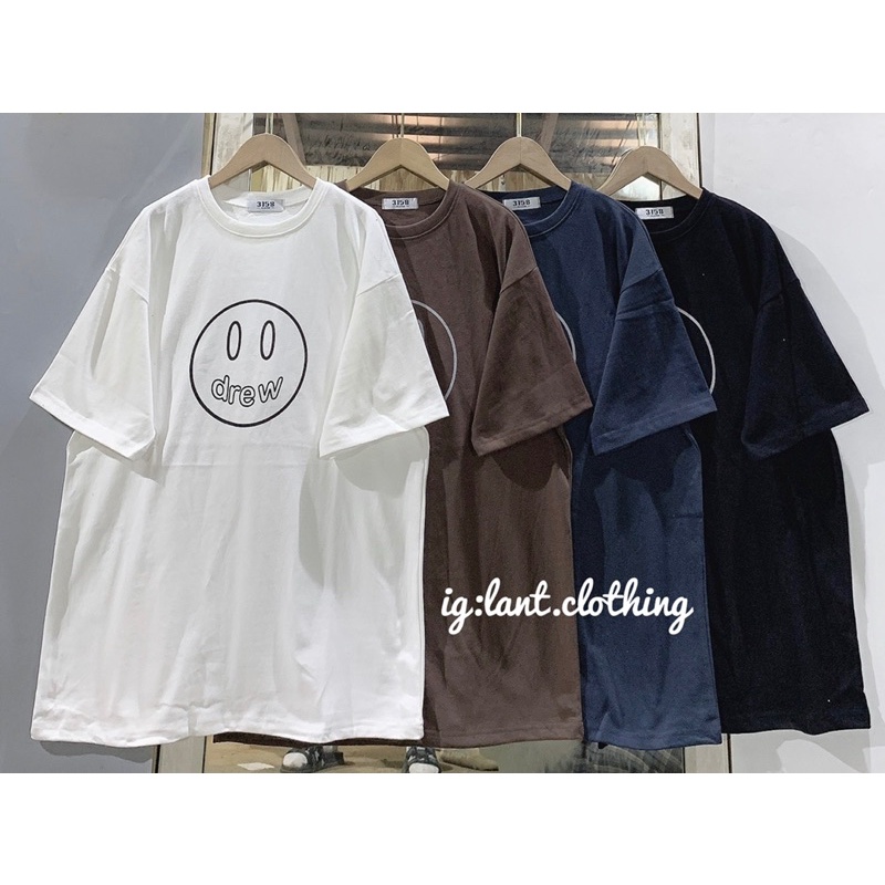 Áo thun Dre.w mặt cười 3158 loại đẹp/ dài tay tăm