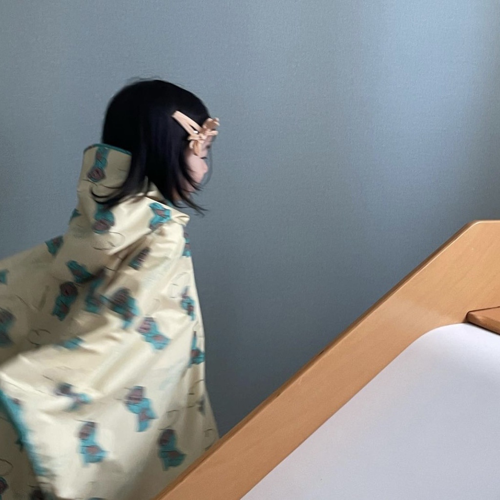 Áo Mưa Kiểu Hàn Quốc Dễ Thương Cho Bé