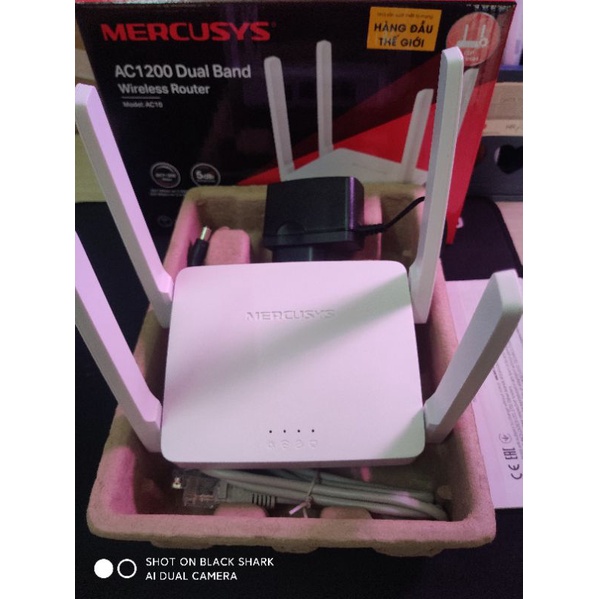 ( Siêu Khoẻ )Bộ Phát Wifi Mercusys AC10 Phát Wifi 2 Băng Tần ( 2.4 - 5ghz Siêu khỏe )Chuẩn AC1200 -Chính Hãng MỚi 100%