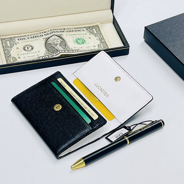 Ví nữ mini da thật cardholder KATE nhập khẩu cao cấp bảo hành 12tháng.
