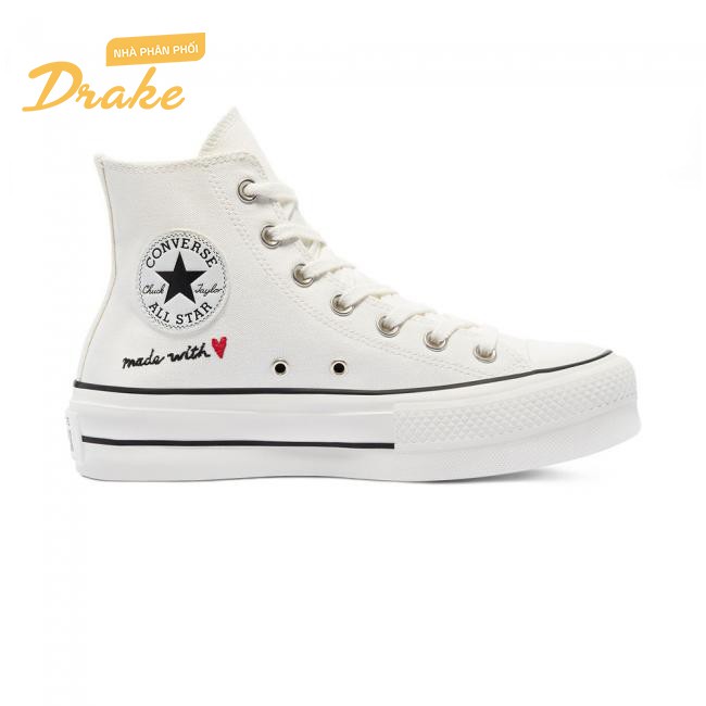 [Mã MABR245HV giảm 10% đơn 350K] Giày sneakers Converse Chuck Taylor All Star Platform Valentine's Day 571119C