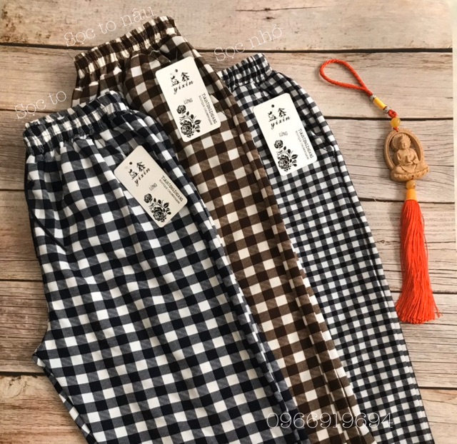 quần baggy kẻ caro💖FREESHIP💖quần baggy kẻ nữ HANHBAGGY nhiều màu lựa chọn | BigBuy360 - bigbuy360.vn